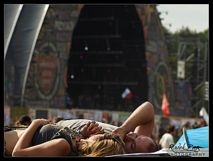 Laying Out at Przystanek Woodstock