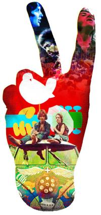 Woodstock Peace Sign